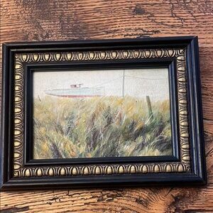 Bill Steeves (American 20th c) Connecticut Artist - Framed Landscape Painting